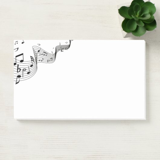 Post-it® Notes sur la musique (Bureau)