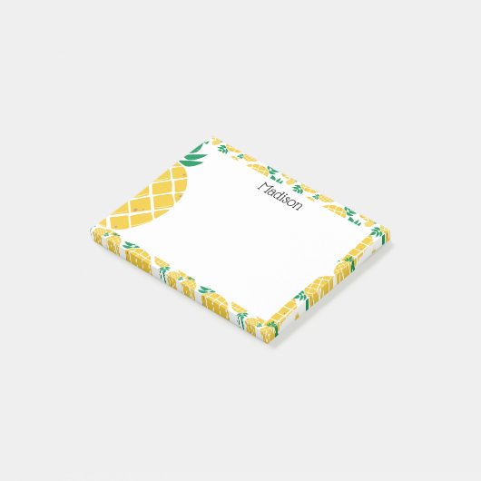 Post-it® Notes sur l'ananas (Incliné)