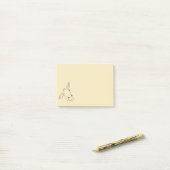 Post-it® Notes sur l'âne d'encre (Sur un bureau)