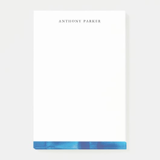 Post-it® Notes sur l'aquarelle Wave (Devant)