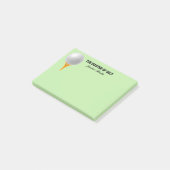 Post-it® Notes sur le billet de golf (Incliné)