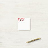 Post-it® Notes sur le billet de Noël (Sur un bureau)