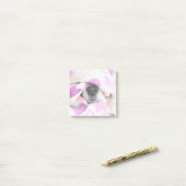 Post-it® Notes sur le billet Dog Nose (Sur un bureau)