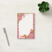 Post-it® Notes sur le cadre de fleurs (Bureau)