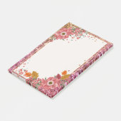 Post-it® Notes sur le cadre de fleurs (Incliné)