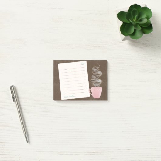 Post-it® Notes sur le café (Bureau)