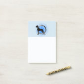 Post-it® Notes sur le Grand Danois (Sur un bureau)