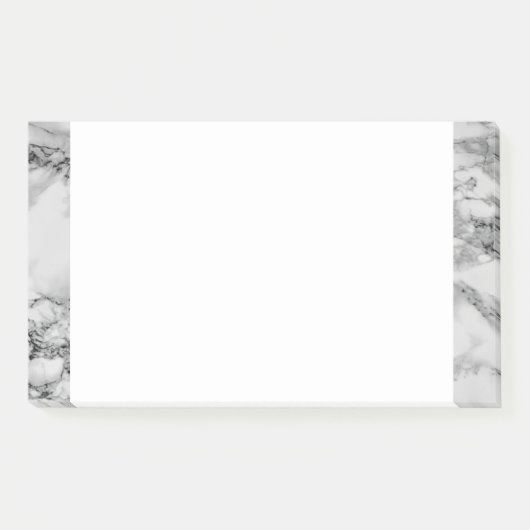Post-it® Notes sur le Marbre blanc encadré (Devant)
