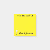 Post-it® Notes sur le thème du golf (Devant)