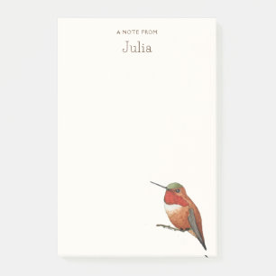Post-it® Notes sur les colibris d'Allen personnalisées