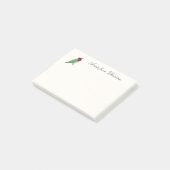Post-it® Notes sur les colibris d'Anna personnalisées (Incliné)