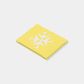 Post-it® Notes sur les flocons de neige (Incliné)