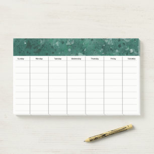 Post-it® Notes sur les grandes prévisions hebdomadaires