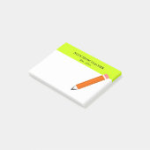 Post-it® Notes sur les messages de l'enseignant (Incliné)