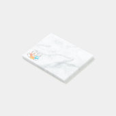 Post-it® Notes sur les messages jumeaux (Incliné)