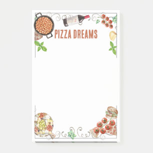 Post-it® Notes sur les rêves de pizza