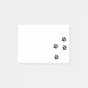 Post-it® Notes sur les traces de chiens en état de détresse