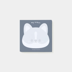 Post-it® Notes sur un animal simple et minimaliste