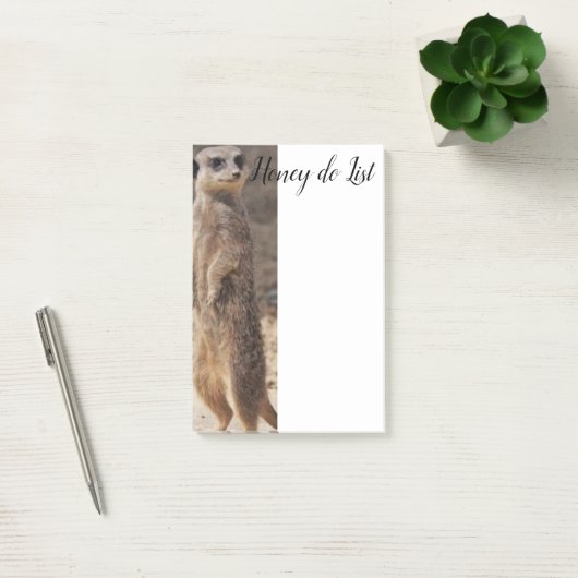 Post-it Notes Suricate (Bureau)