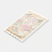 Post-it® Notes Tea‑Rifiques | Post‑It® NoNotes à motif de t (Incliné)