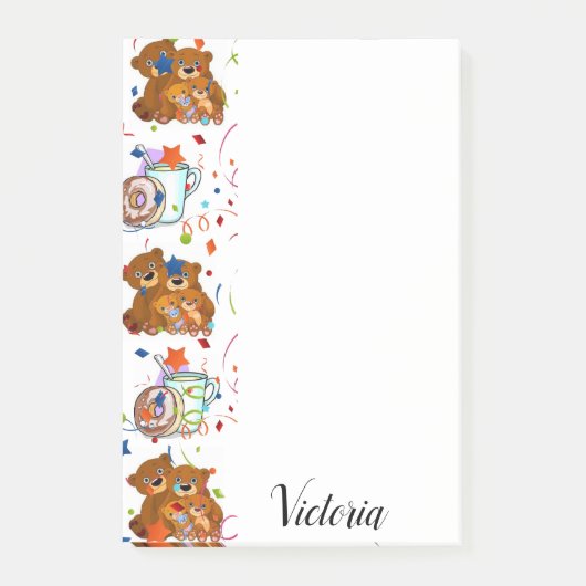 Post-it Notes Teddybeer (Voorkant)