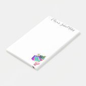 Post-it Notes Terug naar School Varken (Schuin)