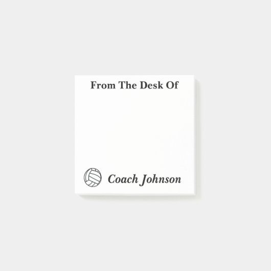 Post-it® Notes thématiques du volley-ball (Devant)