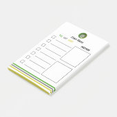 Post-it Notes to Do List Notes Section JK Logo 202 (Incliné)