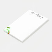 Post-it Notes Tortues Vertes Floral (Incliné)