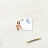 Post-it® Notes TOUJOURS collantes du JOUR du psychologue (Sur un bureau)