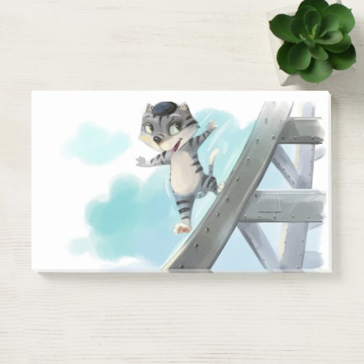 Post-it® Notes Tour Eiffel 10" x 6" (Bureau)