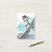 Post-it® Notes Tour Eiffel 4" x 6" (Sur un bureau)