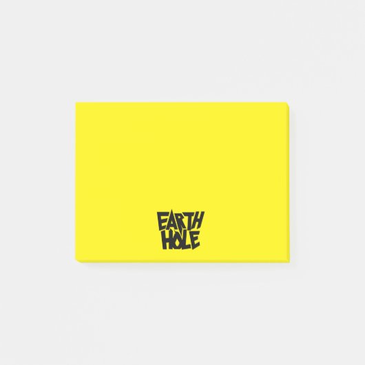 Post-It notes trou de terre (Devant)