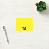 Post-It notes trou de terre (Bureau)