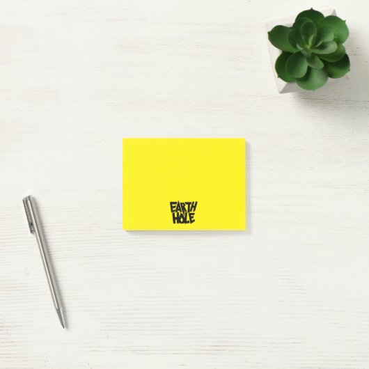 Post-It notes trou de terre (Bureau)