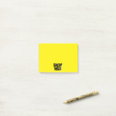 Post-It notes trou de terre (Sur un bureau)