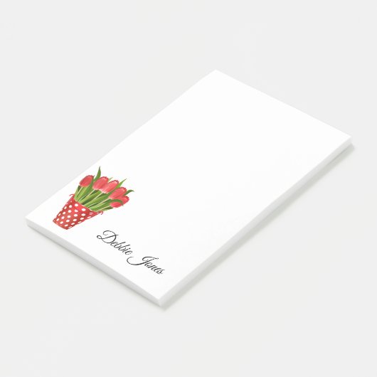 Post-it-Notes-Tulpen Post-it® Notes (Schuin)