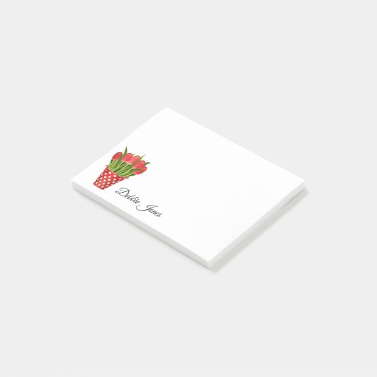 Post-it-Notes-Tulpen Post-it® Notes (Schuin)