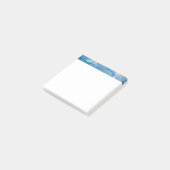 Post-it® Notes Turquoises Abstraites 3" x 3" (Incliné)