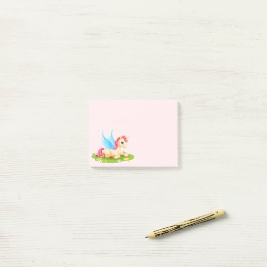 Post-it-Notes-Unicorn Post-it® Notes (Op bureau)
