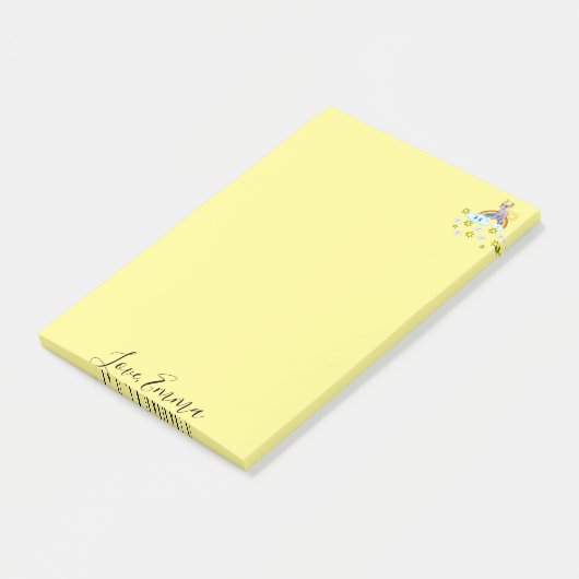 Post-it Notes Unicorn Rainbow Happy Clouds (Schuin)