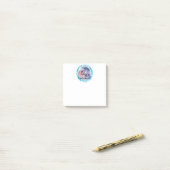 Post-it® Notes Unicorne en flammes - Rainbow Star Magic (Sur un bureau)