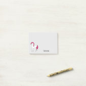 Post-it® Notes Unicorne personnalisées (Sur un bureau)