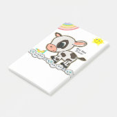 Post-it® Notes Vache Soleil Arc-en-ciel Papillon (Incliné)