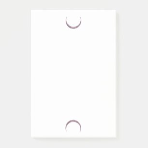 Post-it notes van de halve maan