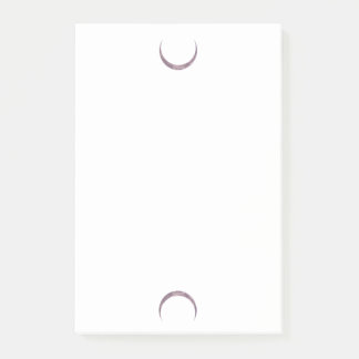 Post-it notes van de halve maan