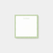 Post-It Notes Vert Feuillage (Devant)