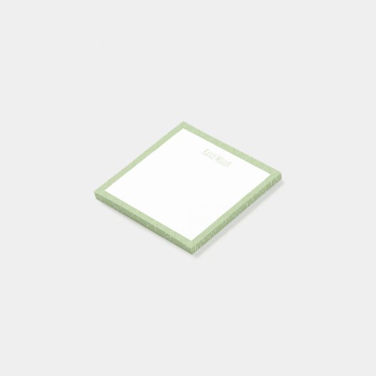 Post-It Notes Vert Feuillage (Incliné)