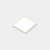 Post-It Notes vert Prépa et blanc (Incliné)