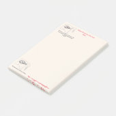 Post-it® "Notes vétérinaires de technologie " (Incliné)